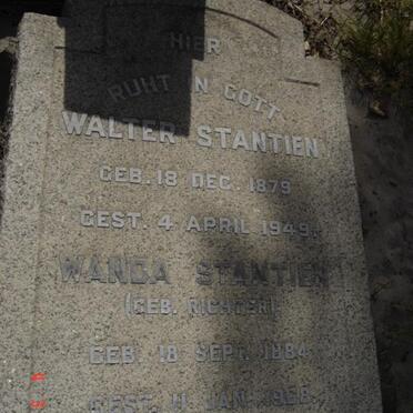 STANTIEN Walter  1879-1949 &amp; Wanda RICHTER 1884-1968