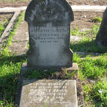 STEFANO Georgette Florence -1954 :: RAULO Florence -1929