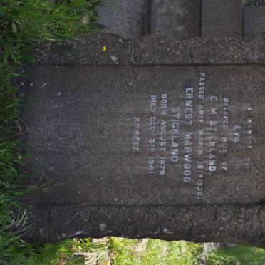 STICKLAND Ernest Marwood 1879-1941 &amp; Eva -1930