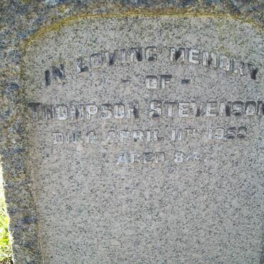 STEVENSON Thompson -1959