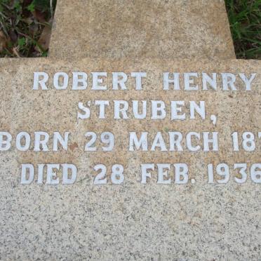 STRUBEN Robert Henry 1876-1936