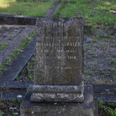 STRATEN Ruigert, van 1881-1918