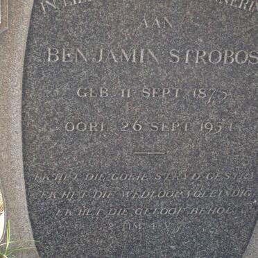 STROBOS Benjamin 1875-1954