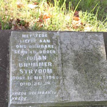 STRYDOM Johan Brummer -1949