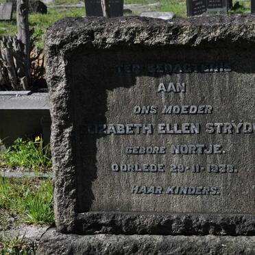 STRYDOM Elizabeth Ellen nee NORTJE -1938