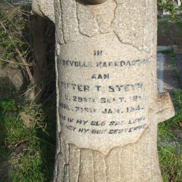 STEYN Pieter T. 1891-1943
