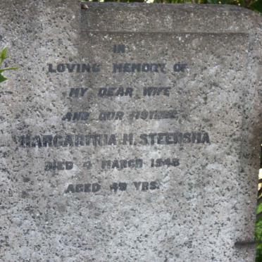 STEENSMA Margaritha H. -1948