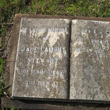 STEWART Jane Lamont -1925