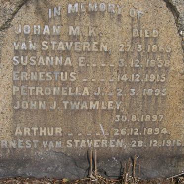 STAVEREN, van :: TWAMLEY