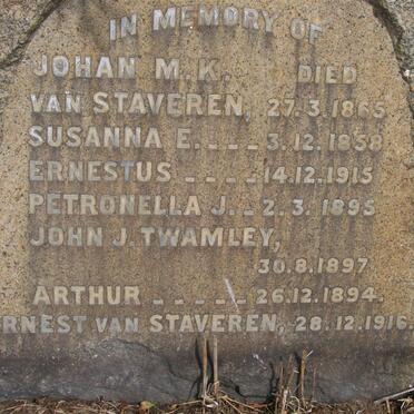 STAVEREN, van :: TWAMLEY