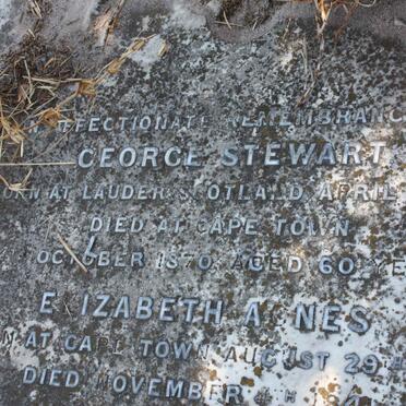 STEWART George 1810-1870 :: STEWART Elizabeth Agnes 1839-1841 