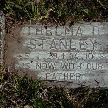 STANLEY Thelma D. 1929-1988
