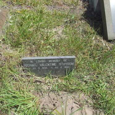 STRYDOM Michael Valentine 1930-1990