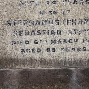 STEYN Stephanus Sebastiaan -1931