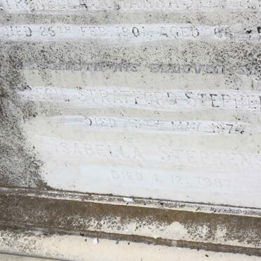 STEPHENSON Cecil Stratford -1974 &amp; Isabella -1987