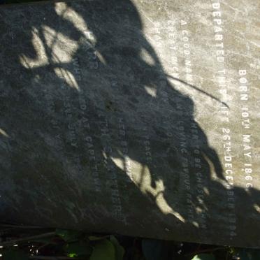 STROTHER Harry Heath -1949 :: STROTHER Alice Maud 1866-1894