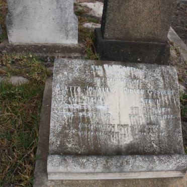 STEYN Pieter Gysbert 1856-1937 &amp;  Aletta Johanna STEYN 1860-1935