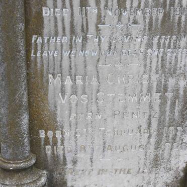 STEMMET Maria Christina Vos 1838-1926