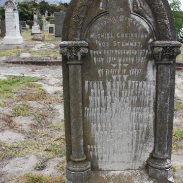 STEMMET Michiel Christian Vos 1875-1901 :: STEMMET Rykie Maria 1865-1915 :: STEMMET Maria Christina Vos 1838-1926 