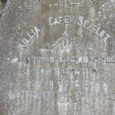 STAPLETON William Carey 1818-1894
