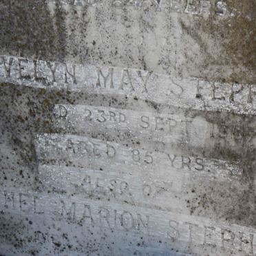 STEPHEN Evelyn May -1957