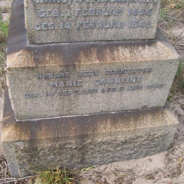 STEAGEMANN Marie Caroline 1891-1959