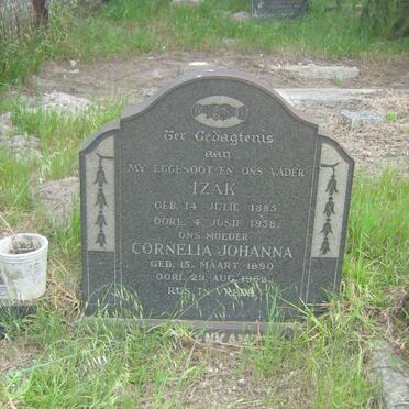 STEENKAMP Izak 1885-1958 &amp; Cornelia Johanna 1890-1962