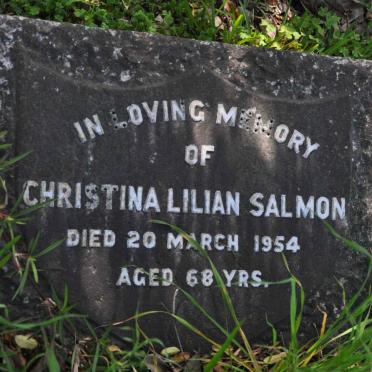 SALMON Christina Lilian -1954
