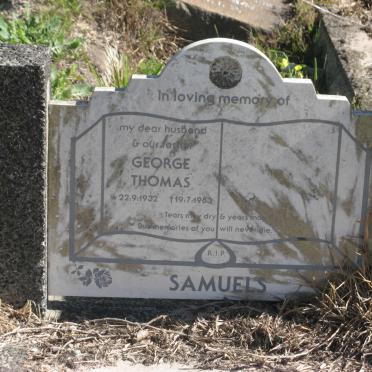 SAMUELS George Thomas 1932-1983