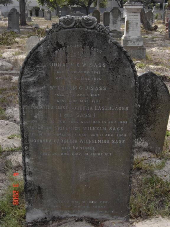 SASS :: HASENJAGER :: VANDREE