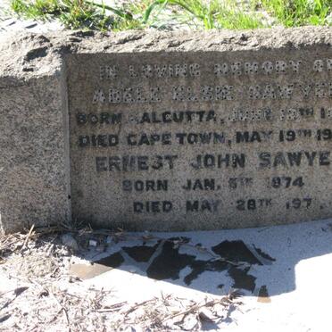 SAWYER Ernst John 1874-1971 &amp; Adele Elsie 1881-1940