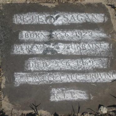 SAGAN Peter 1923-1969