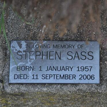 SASS Stephen 1957-2006