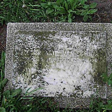 SCHAIK Pieter Arrie, van 1901-196?