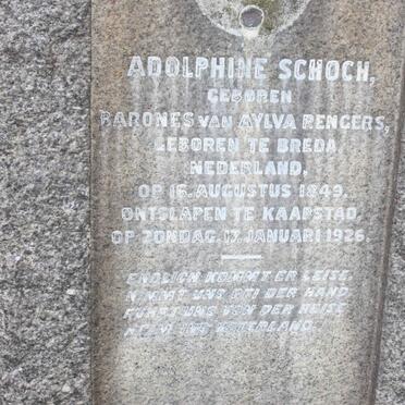 SCHOCH Adolphine 1849-1926