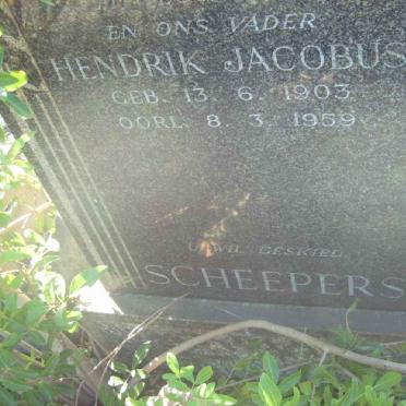 SCHEEPERS Hendrik Jacobus 1903-1959