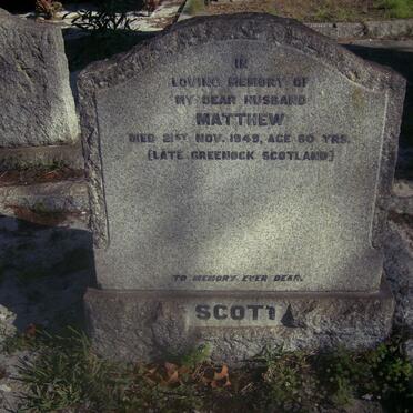 SCOTT Matthew -1949