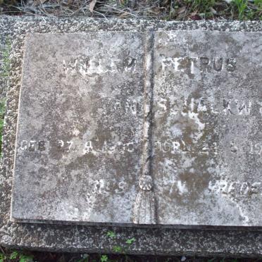 SCHALKWYK Willem Petrus, van ??-??