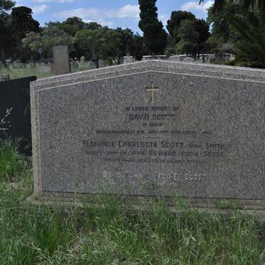 SCOTT David -1940 :: SCOTT David Edward -1978 &amp; Florence Charlotte SMITH -1961