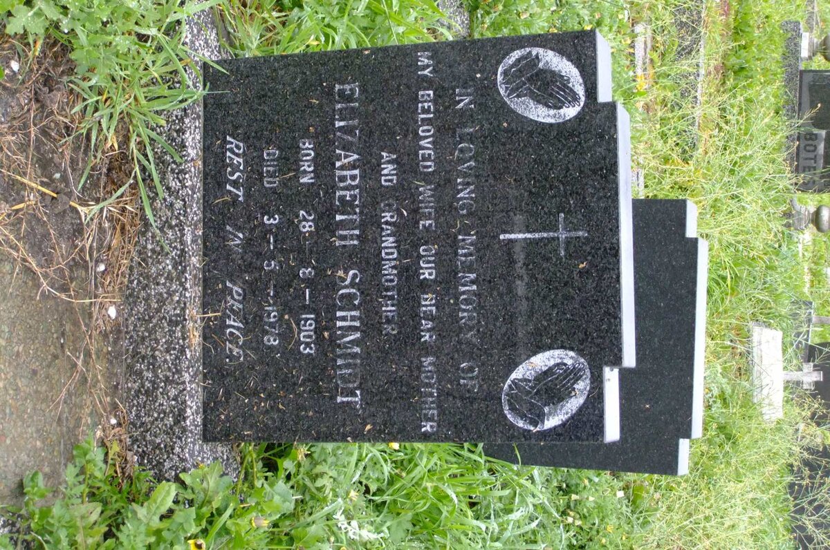 SCHMIDT Elizabeth 1903-1978