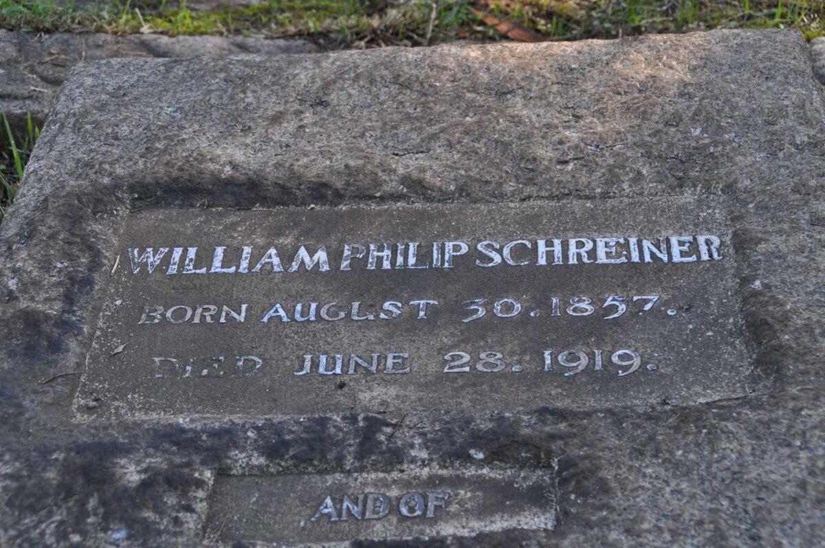 SCHREINER William Philip 1857-1919