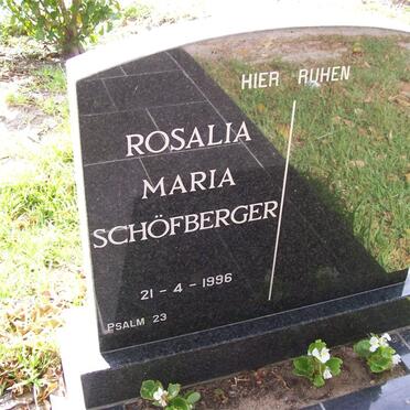 SCHOFBERGER Rosalia Maria -1996