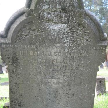 SCHAEFER Hilda A.J. nee DE VILLIERS 1864-1927