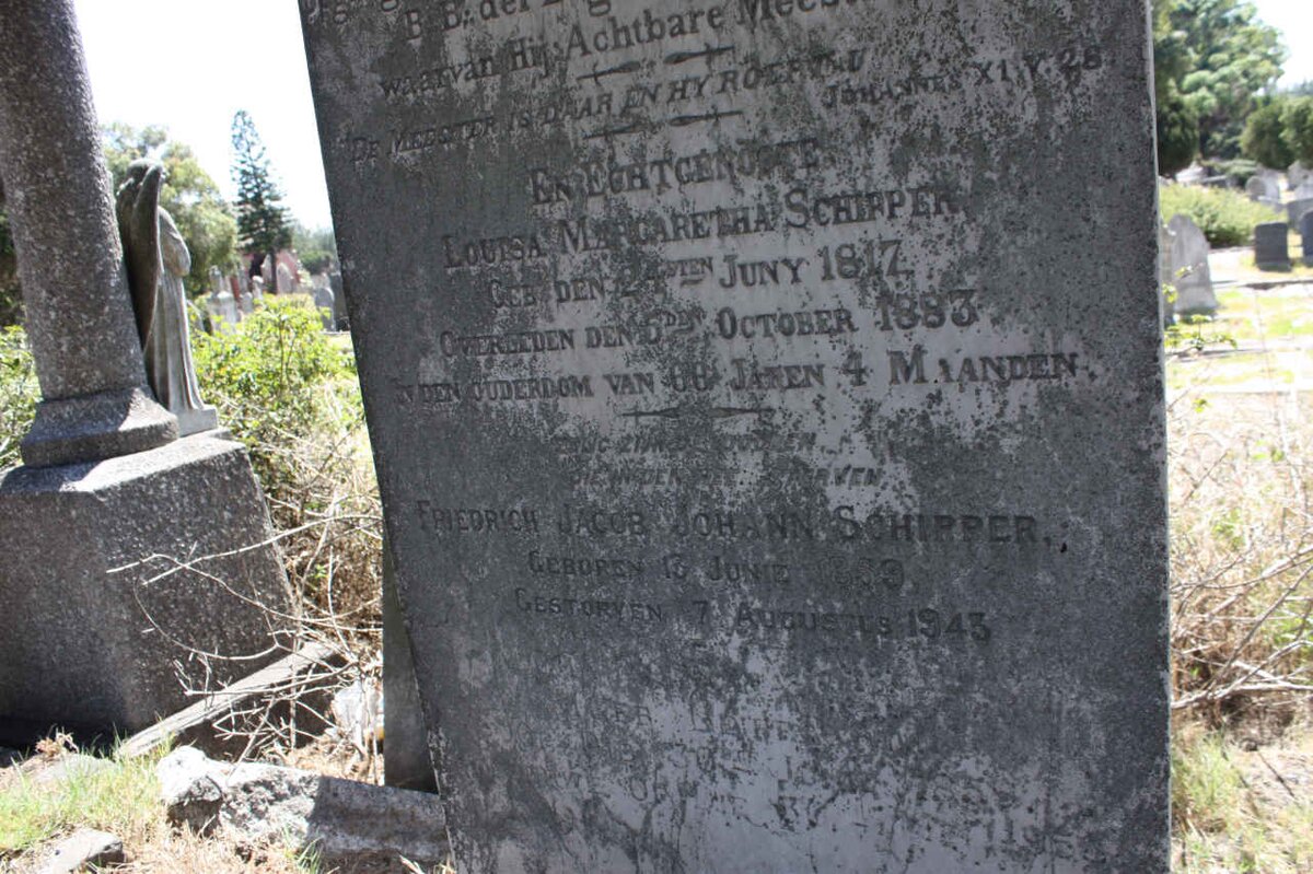 SCHIPPER Friedrich Jacob Johann 1859-1943