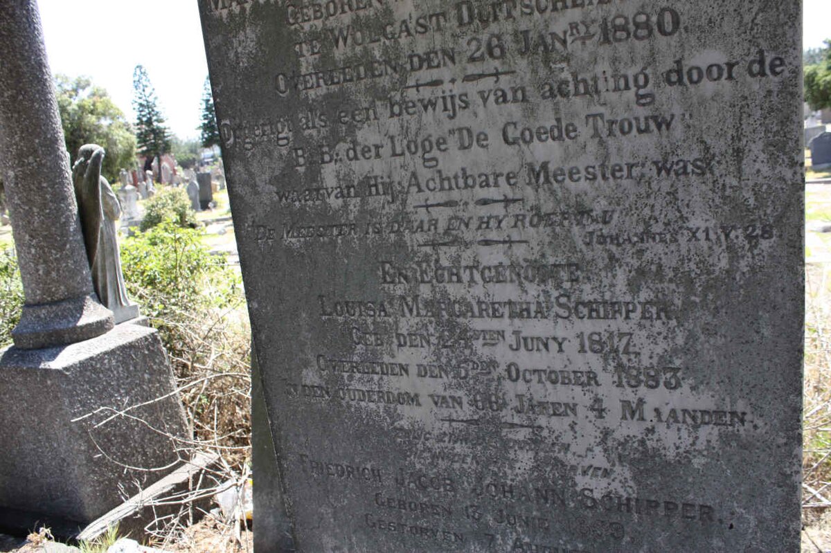 SCHIPPER Louisa Margaretha 1817-1883