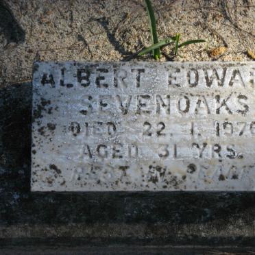 SEVENOAKS Albert Edward -1976