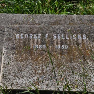 SELLICKS George F. 1880-1950