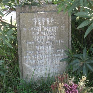 SERRA Marianu -1958 &amp; Josephine -1958