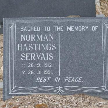 SERVAIS Norman Hastings 1912-1991