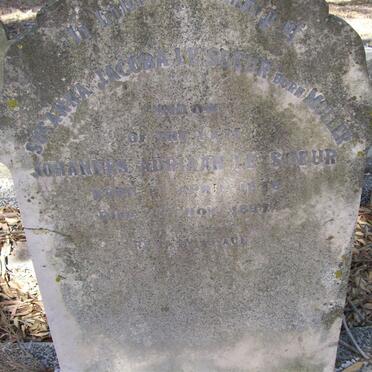 SEUER Susanna Jacoba, le nee MULLER 18??-1897